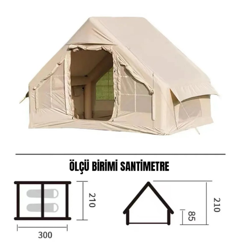 Olinman 6 Kişilik Şişme Kamp Çadırı